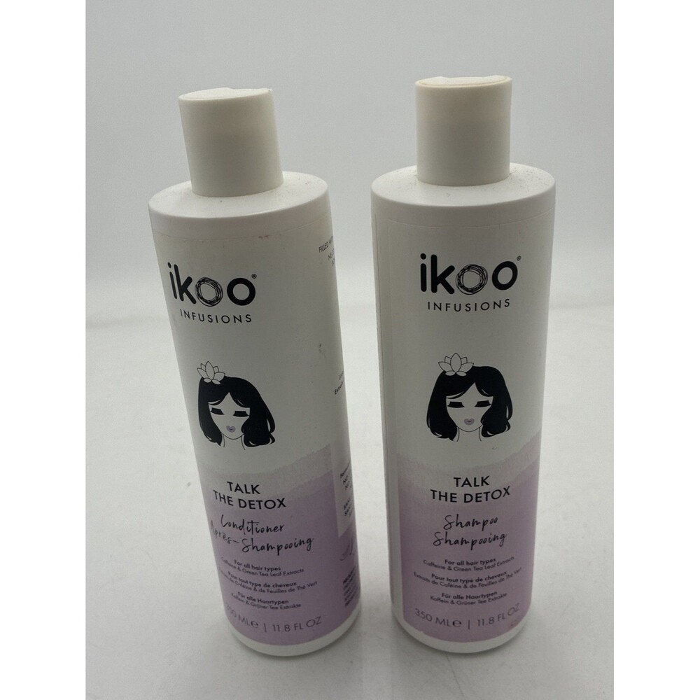 ikoo Talk The Detox Shampoo & Conditioner Duo - 11.8 fl oz Each